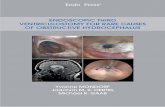 ENDOSCOPIC THIRD VENTRICULOSTOMY fOR RaRE CaUSES Of ObSTRUCTIVE HYDROCEPHaLUS · PDF file · 2017-12-13use by doctors and other health care professionals. ... with hydrocephalus can