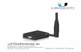 airMAX Subscriber WiFi Gateway with External Antenna · PDF fileairMAX® Subscriber WiFi Gateway with External Antenna ... airMAX® Subscriber WiFi Gateway with External Antenna Model: