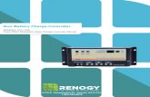 Duo Battery Charge Controller - Renogy - All-in-one Solar · PDF fileDuo Battery Charge Controller RENOGY 10A | 20A Pulse Width Modulation Solar Charge ... Do NOT connect any inverters