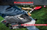 Kawasaki is committed to delivering - Kawasaki · PDF fileKawasaki is committed to delivering all the performance you expect. That ... professional proud: awesome Kawasaki power on