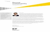 Thirteenth edition Beyond sustainability - Ernst & Young sustainability India cleantech review In this edition In conversation with Rajsekhar Budhavarapu CTO- Renewable Investments,