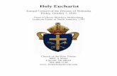 Holy · PDF file · 2016-10-04Holy Eucharist Annual Council of the Diocese of Nebraska Friday, ... Almighty God, to you all hearts are open, ... Holy, holy, holy Lord, God of power