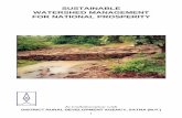 Sustainable Watershed Management Booklet - · PDF fileSUSTAINABLE WATERSHED MANAGEMENT ... green cover depletion can be seen in places devoid of trees and veg- ... was initially created