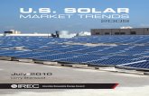 Market trends - irecusa.org U.S. Solar Market Trends 2009 / July 2010 ... fluid through a traditional turbine power generator or ... (Other than Ontario’s market, this report does