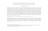 Measuring Economic Policy Uncertainty - Princeton · PDF fileMeasuring Economic Policy Uncertainty ... and the National Science ... uncertainty since 2008 was driven mainly by increases