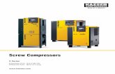 SX, SM, SK Series Screw Compressors - KAESER ??Kaeser’s screw compressors meet our rigorous “built for a lifetime” standard. ... info.guatemala@ Kaeser Compresores de Mxico S