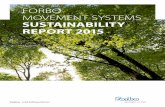 FORBO MOVEMENT SYSTEMS SUSTAINABILITY … MOVEMENT SYSTEMS SUSTAINABILITY RepoRT 2015. ... All current addresses and contact details can be ... iran israel Japan
