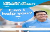 Our COde Of Business COnduCt - Tesco PLC · PDF fileOur COde Of Business COnduCt This Code sets out our most important policies. It is designed to keep us and our business safe