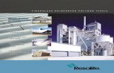 FIBERGLASS REINFORCED POLYMER PANELS - … R ESOLITE’S FRP COMPOSITE PANELS ARE DESIGNED TO WITHSTAND THE EXTREMELY CORROSIVE ENVIRONMENTS OFTEN ASSOCIATED WITH GALVANIZING/PICKLING