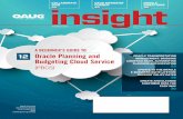 A BEGINNER’S GUIDE TO Oracle Planning and Budgeting · PDF file · 2017-02-27A BEGINNER’S GUIDE TO Oracle Planning and Budgeting Cloud Service (PBCS) ORACLE TRANSPORTATION MANAGEMENT: