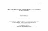 U.S. Hydropower Resource Assessment Final Report · PDF fileABSTRACT . To provide a more accurate assessment of the domestic undeveloped hydropower capacity, the U.S. Department of