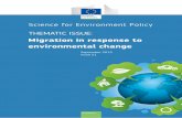 Migration in response to environmental change - European ...ec.europa.eu/environment/.../newsalert/...environmental_change_51… · September 2015 Issue 51 Environment Migration in