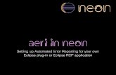 Eclipse Neon Webinar Automated Error Reporting
