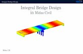 Integral Bridge Design in Midas Civiluk.midasuser.com/web/upload/sample/MiBridge_-_Integral_bridge... · Integral Bridge Design Contents ... In midas Civil this method has been adopted