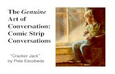 Art of Conversation: Comic Strip Conversations -   Genuine Art of Conversation: Comic Strip Conversations â€œCracker Jackâ€‌ by Pete Escobedo