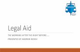 Legal Aid - London Criminal Courts Solicitors’ Association — · PDF file · 2014-03-31The Criminal Legal Aid (Remuneration) ... An intimation by the defendant that he was so armed