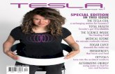 SPECIAL EDITION IN THIS ISSUE - Teslamania.tvteslamania.tv/download/TeslaMagazine_v4.pdf · SPECIAL EDITION IN THIS ISSUE THE TESLA COIL a recharging station for humans? TOTAL HEALTH