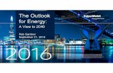 The Outlook for Energy - Deloitte · PDF file1 The Outlook for Energy includes Exxon Mobil Corporation’s internal estimates and forecasts of energy demand, supply, and trends through