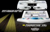 Phoroptor -  · PDF filePremium parts and assembly. Premium motors and metal housing provide Phoroptor VRx with incredibly fast and ultra-quiet lens exchanges