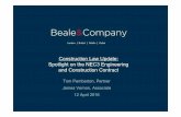 Construction Law Update: Spotlight on the NEC3 … on the NEC3 Engineering and Construction Contract 2 + London | Bristol | Dublin | Dubai Introductions Tom Pemberton – Partner,