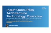 Intel Omni-Path Architecture Technology Overvie LICENSE, EXPRESS OR IMPLIED, BY ESTOPPEL OR OTHERWISE, TO ANY INTELLECTUAL PROPERTY RIGHTS IS GRANTED BY THIS DOCUMENT. EXCEPT AS PROVIDED