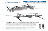 g-Bar & g-Link Canted-4-Bar Rear Suspension Conversions · PDF fileg-Bar & g-Link Canted-4-Bar Rear Suspension Conversions for Ford/Mercury and GM Muscle Cars ... The g-Bar and g-Link