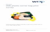 Final report SME plastic carrier bag pilot survey Carrier Bag Pilot... ·  · 2016-01-13Final report SME plastic carrier bag pilot survey ... [e.g. WRAP, 2006, Report Name (WRAP