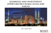 BUSINESS AND INVESTMENT OPPRTUNITIES IN …contenidos.ceoe.es/CEOE/var/...file-520-presentacion-del-embajador... · malaysia & asean economic development 28th june 2017 business and
