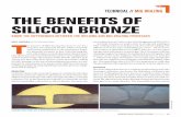TECHnICaL // MIG brazInG THE BENEFITS OF SILICON · PDF fileSEarcHaUToParTS.com voL.55.11 53 TECHnICaL // MIG brazInG THE BENEFITS OF SILICON BRONZE JEff coppEs // TContributing editor