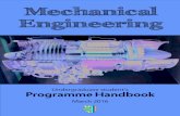 Mechanical Engineering - British University in Egypt handbooks... · Mechanical Engineering BUE 3 Why Mechanical Engineering? Mechanical Engineering Programme Handbook, March 2016
