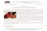 H.H. Shri Mataji Nirmala Devi Sahaja Yoga Trust · PDF fileHavan: 19th October (Friday ... ‘H. H. Shri Mataji Nirmala Devi Sahaja Yoga Trust ... Procedure for Prior Registration