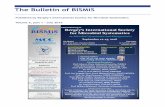 The Bulletin of BISMiS · PDF fileS mp s u E ol g nd 7 Registration is also open for ...   T Registration Closes on 31st July 2016