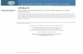 DETAILED ASSESSMENT OF IAIS INSURANCE CORE PRINCIPLES · PDF fileThis Detailed Assessment of IAIS Insurance core Principles on Italy was prepared by a staff ... commencement of the