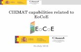 CIEMAT capabilities related to EoCoE - · PDF fileLinear Fresnel Collector 6 5. Parabolic-troughs ... both solar tower and parabolic trough technologies ... •SAM, WINDELSOL & Matlab