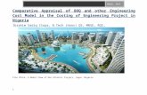 Comparative Appraisal of BOQ and other Engineering …niqs.org.ng/wp-content/uploads/2015/08/PAPER-2.docx · Web viewComparative Appraisal of BOQ and other Engineering Cost Model