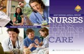 2007 NURSING ANNUAL REPORT NURSES TRANS- NURSES · PDF file2007 NURSING ANNUAL REPORT NURSES ImPROvING OUTcOmES. ... clinical and administrative leadership ... to become a certified