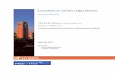 Economics of Harmful Algal Blooms - University of · PDF fileEconomics of Harmful Algal Blooms ... behavior of tourists and consumers, ... value of the commercial landings for the