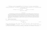 Using exact penalties to derive a new equation ... · PDF fileUsing exact penalties to derive a new equation reformulation of KKT systems associated to variational inequalities ...