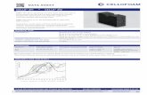 data sheet - Cellofoam · PDF fileproduct thickness [mm] thickness tolerance [mm] sheets* [mm] rolls* 491 492 10, 20, 30, 40, 50 ± 1 1050 x 1500 or 2100 x 1500 ... see data sheet