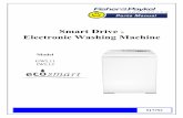 Smart Drive Electronic Washing Machine - Marcone ... FISHER & PAYKEL LTD 2004 2 PRODUCTS Brand Fisher & Paykel Voltage 110-115V 60Hz Model Code (Phase 6 - Series 11) GWL11 96151 IWL12