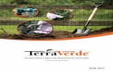 AN EXCLUSIVE LABEL FOR INDEPENDENT RETAILERSterraverdetools.com/pdf/Terra Verde Catalog 2016-2017.pdf · AN EXCLUSIVE LABEL FOR INDEPENDENT RETAILERS A division of Arett Sales 2016-2017