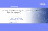 Backing Up and Restoring z/VM & Linux on System z with · PDF fileBacking Up and Restoring z/VM & Linux on System z with IBM Solutions Tracy Dean, IBM ... – presentation on web site