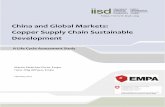 China and Global Markets: Copper Supply Chain Sustainable ... · PDF fileChina and Global Markets: Copper Supply Chain Sustainable Development ii Acknowledgements The authors thank,