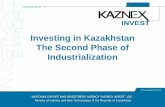 Investing in Kazakhstan The Second Phase of · PDF fileInvesting in Kazakhstan The Second Phase of ... Gross inflow of FDI in Kazakhstan from foreign direct investors Gross outflow