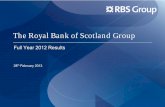 The Royal Bank of Scotland Group - investors.rbs.com/media/Files/R/RBS-IR/Archived/annual... · In particular, this document includes forward-looking statements relating, but not