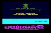 Indian Railway T echnical Bulletin November- 2013rdso.indianrailways.gov.in/works/uploads/File/IRTB November 2013.pdf · Yearly subscription (four issues) ... LHB Coaches RDSO, ...
