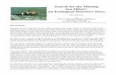 Search for the Missing Sea Otters: An Ecological otters are one of the few cute and cuddly creatures in the ... a marine ecologist with the U. S. Geological Survey, ... Sea Otters: