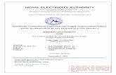 NEPAL ELECTRICITY  · PDF filesecondary selective system considering DG set 1 Lot 1.6 DC & UPS System ... 1 Set 1.9 Earthing, ... Nepal Electricity Authority