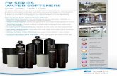 How are the CP Series Water Softeners different? … are the CP Series Water Softeners different? • Non-Electric. Powered by the kinetic energy of moving water. Reliable, no timers