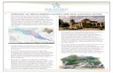 HISTORY OF SETTLEMENT ALONG THE SAN …media.visitsanantonio.com/VisitSanAntonio-NewsRoom/media/...HISTORY OF SETTLEMENT ALONG THE SAN ANTONIO RIVER • The headwaters of the San Antonio